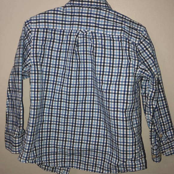 CHILDREN’S PLACE plaid button up shirt - Picture 3 of 3